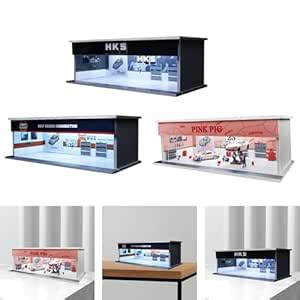 THE STYLE SUTRA 1/64 Vehicle Model Display Case Car Garage Display Case ...