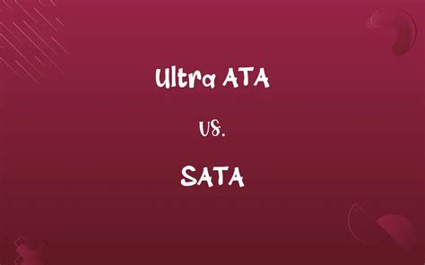 Image result for Serial ATA vs SATA