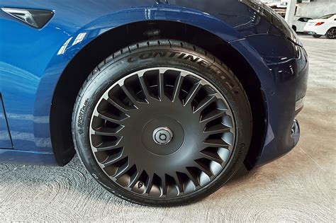 The New Aero wheels : r/TeslaModel3