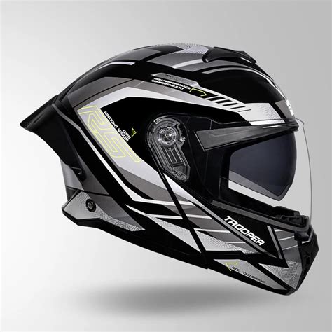 STUDDS TROOPER D4 RACE DECOR FULL FACE HELMET – Phoenix Probiking
