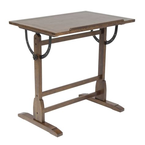 Studio Designs 36-in Brown Traditional Oak Writing Desk in the Desks ...