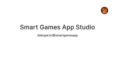 Smart Games App Studio — Teletype
