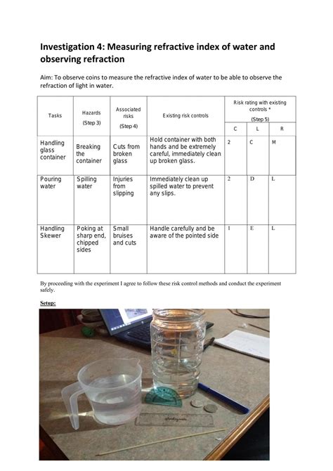 Refractive Index of Water 的图像结果