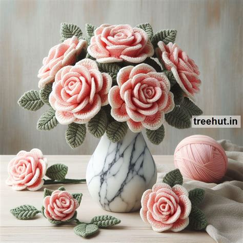 Crochet Flower Bouquet Ideas