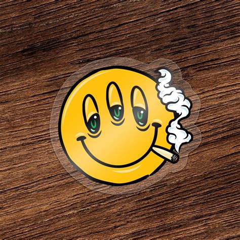 Pot Smoking Emoticon