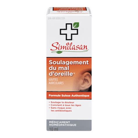 Similasan Earache Relief 10ml | Buy Similasan Ear drops