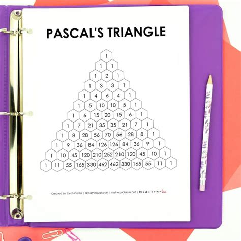 Pascal Triangle for Math 的图像结果