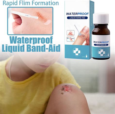 New Skin Liquid Plaster Wound Glue 10ml - Waterproof & Breathable ...