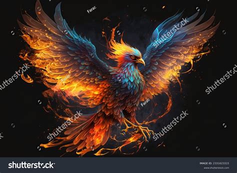 4+ Thousand Phoenix Rising With Flame Royalty-Free Images, Stock Photos ...