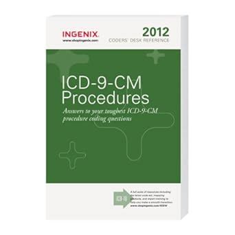Buy Coders Desk Reference for ICD-9-CM Procedures 2012 (Coder's Desk ...