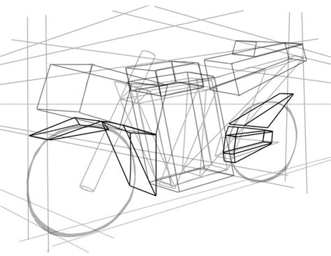 Как рисовать транспорт: мотоциклы — Teletype