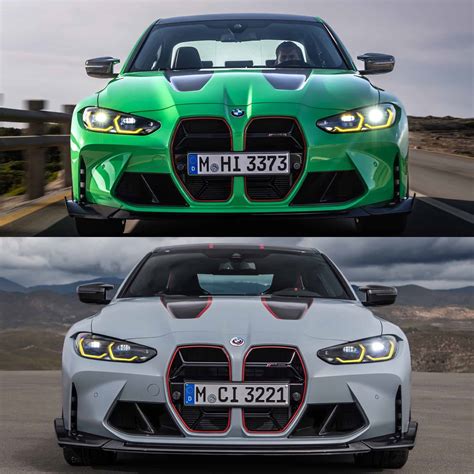 Photo Comparison: BMW M3 CS vs BMW M4 CSL