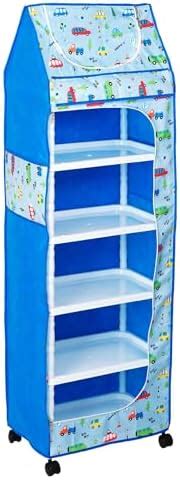 Buy FLIPZON Baby Wardrobe Plastic Multipurpose 6 Shelve, (Unbreakable ...