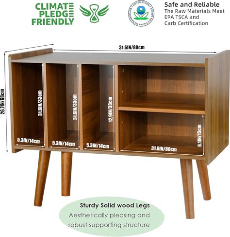 LKKRO Record Player Stand with Vinyl Storage Holds India | Ubuy