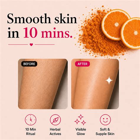 Orange Hair Removal Wax Powder – Best Body Wax for Women | Meeoow Club
