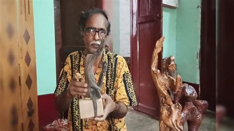 Cooch Behar: কাটুম কুটুম শিল্পী উৎপল চক্রবর্তীর নিরলস প্রচেষ্টায় ...