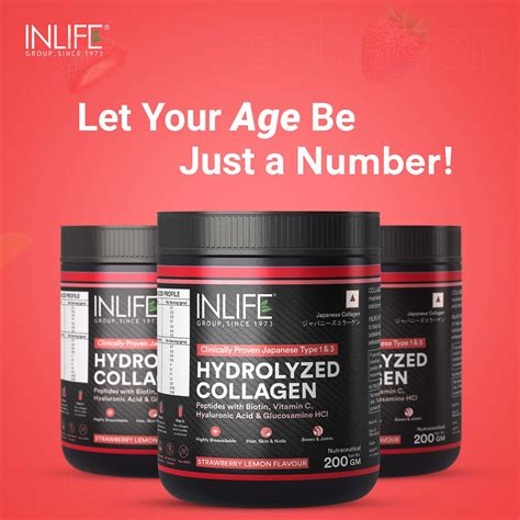 Buy INLIFE JAPANESECOLLAGEN SUPPLEMENTS FOR WOMEN & MEN (STRAWBERRY ...