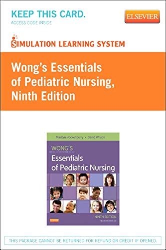Buy Wong's Essentials of Pediatric Nursing Access Code (Simulation ...