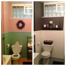 Bathroom Tile Paint Ideas by Diy Bathroom Redo For Less Than 200 Transformed To Gray Bathroom Tile Paint Ideas