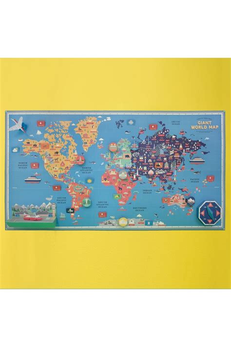 Crea tu propio Mapamundi Gigante