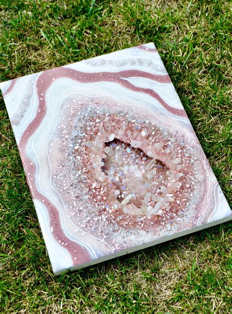 How To Make A Resin Geode Painting at Harrison Fitch blog