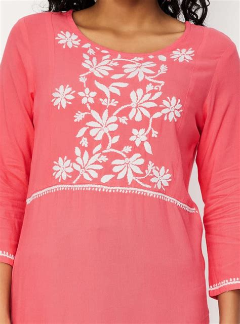 Buy Women Embroidered Short Kurti Online at just Rs. 499.0 ...
