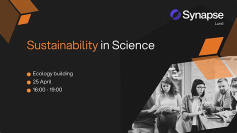 Sustainability in Science, Sölvegatan 37, Lund, 25 April 2024 | AllEvents