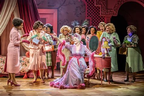 Katherine Kingsley (Grand High Witch) and The Witches company at the ...