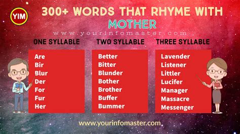 What Words Rhyme With Family at Malik Keck blog
