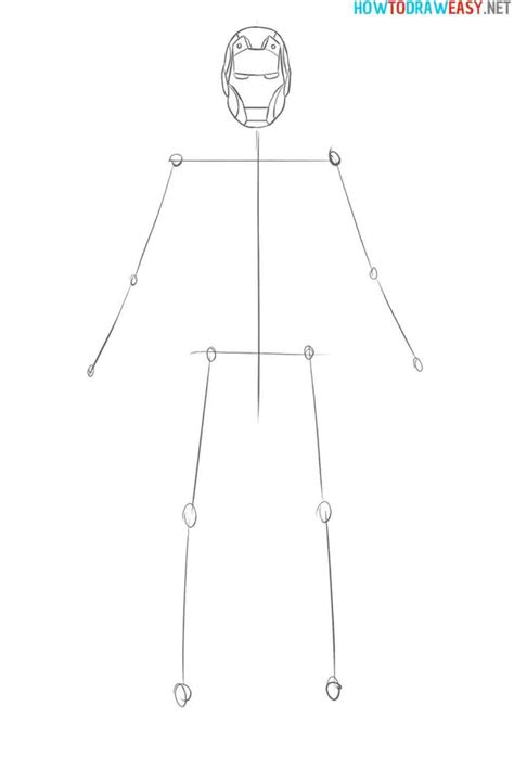 Iron Man Head Trawing Tutorial 的图像结果