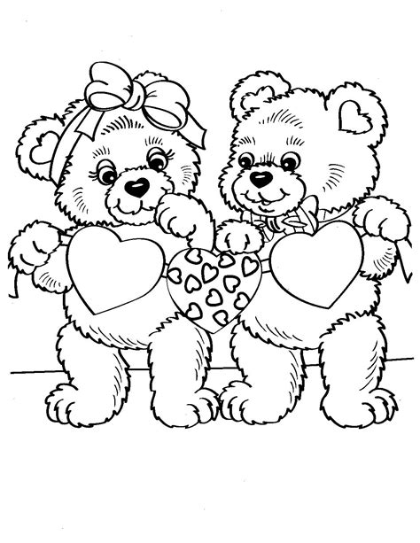 Teddy Bear Coloring Page ~ Coloring Pages