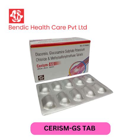 Cerism gs - Diacerein Glucosamine Sulphate Potassium Chloride ...