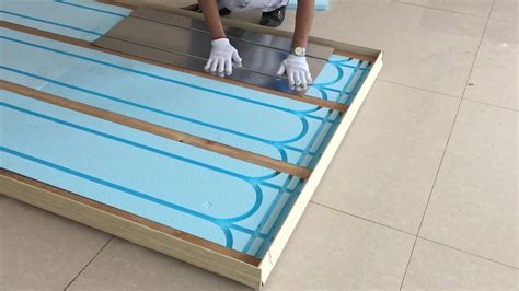 2ft Aluminum Radiant Heating Elements Floor Heat Transfer Plates For 1/ ...