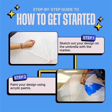 DIY Umbrella Painting Kit | Art & Craft Kit for Adults | Kitsters
