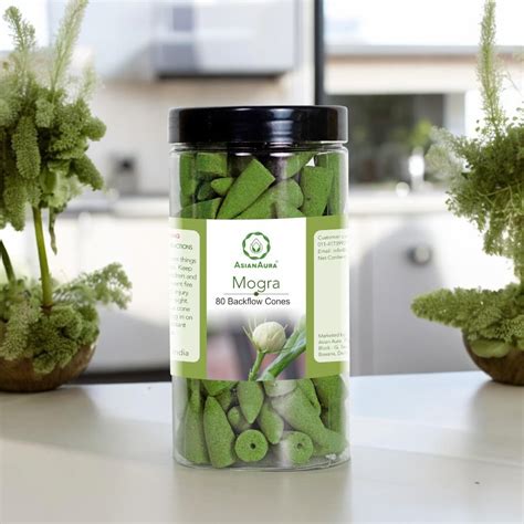 Asian Aura Backflow Incense dhoop/Cone | Scented Back Flow Smoke Cones ...