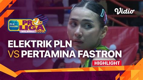 Highlights | Jakarta Elektrik PLN vs Jakarta Pertamina Fastron | PLN ...