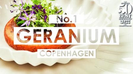 The World’s 50 Best Restaurants 2022: Geranium (Copenhague), mejor ...