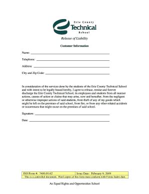 Fillable Online Customer Release Form Fax Email Print - pdfFiller