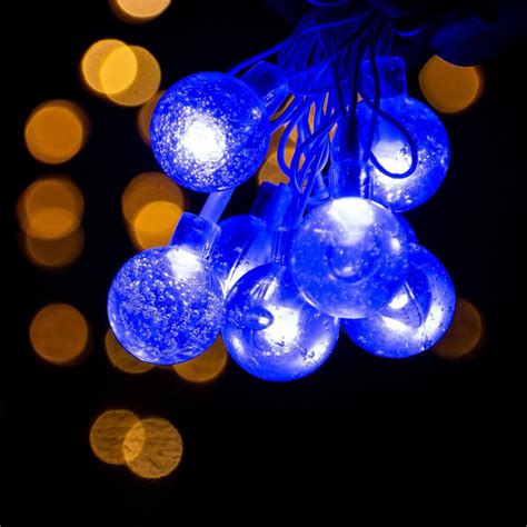 Glimmer Lightings Bubble Ball String Light for Home Decoration, Bed ...