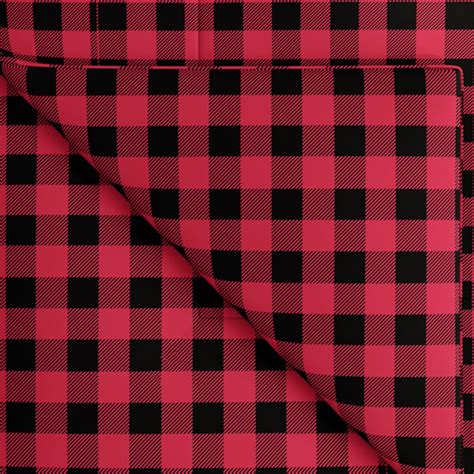 Buy PORTICO Mellow Red Checked Flannel Double Comforter - 220x240cm ...