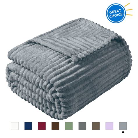 Twin Size Blankets for Beds, Soft Lightweight Fleece Fuzzy Throw ...
