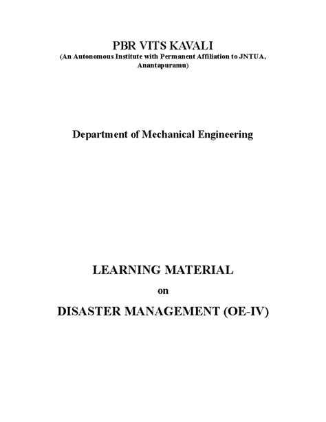 DM UNIT 5 - unit 5 - PBR VITS KAVALI (An Autonomous Institute with ...