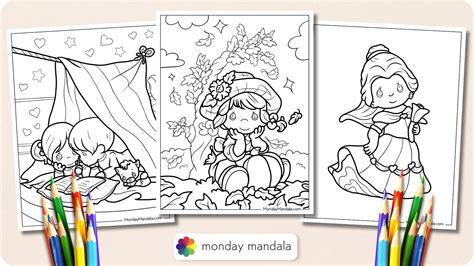 20 Precious Moments Coloring Pages (Free Printables)