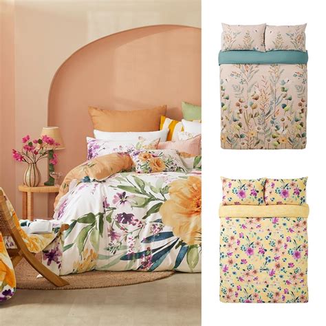 Dahlia Winter Warmth Bedding Sets - Microfibre - Floral Printed Bedding ...