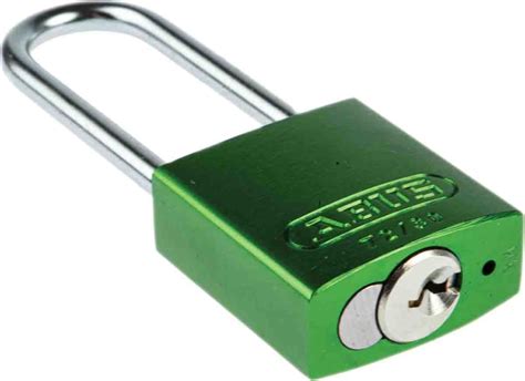 1806 ABUS | ABUS Green Aluminium, Steel | 886-9172 | RS