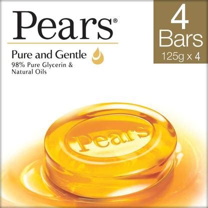 Pears Original Glycerin Soap Bar - Pure & Gentle Glow | With 98% Pure ...