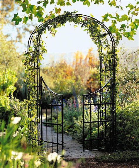 15 Arbor with Gate Ideas for a Gorgeous Garden Entrance