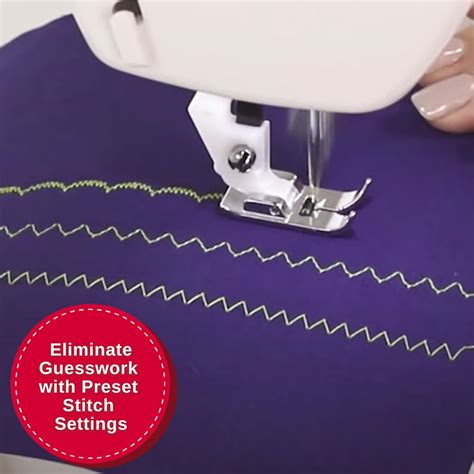 Singer 1304 Sewing Machine, 6 Built-in Stitches, 19 Stitches Functions ...
