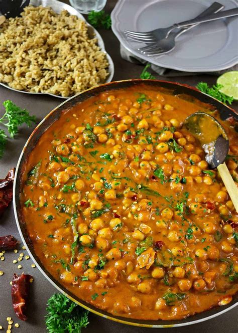 Easy chickpea spinach curry recipe savory spin – Artofit