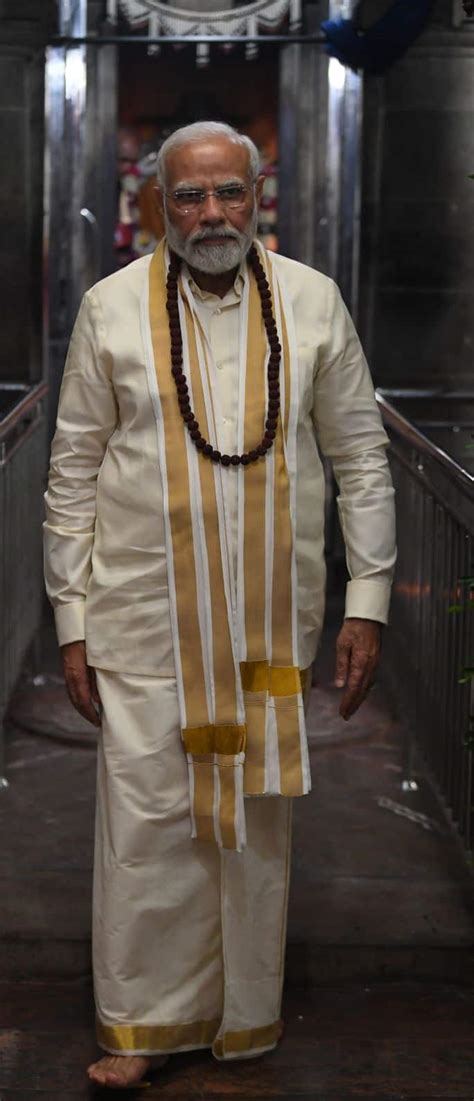 PM visits Sri Adi Shankara Janma Bhoomi Kshetram at Kalady village